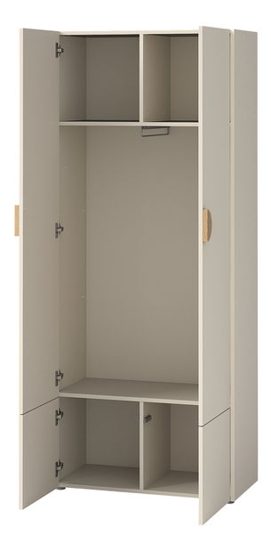 Dulap Medoro ME1 (cașmir + stejar artizanal)