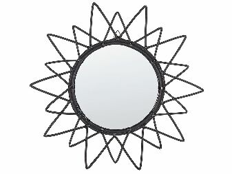 Zidno ogledalo Alfonso (crna)