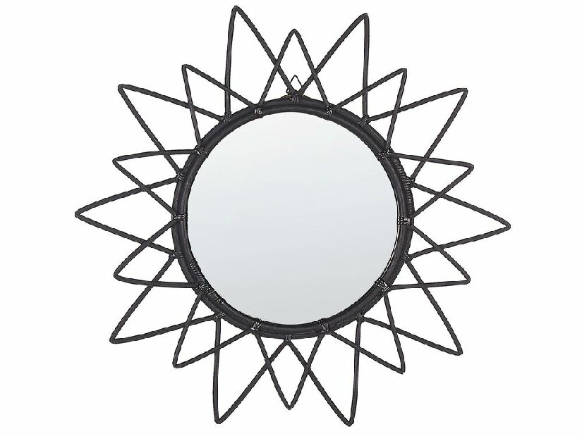 Oglindă de perete Alfonso (negru)
