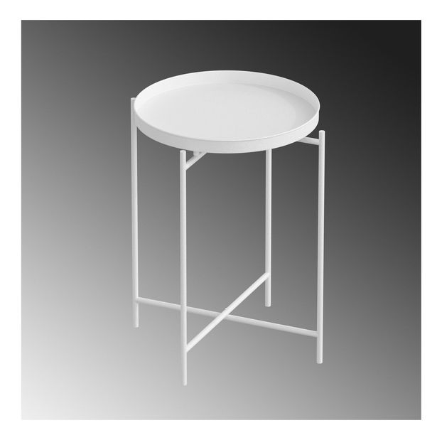 Dohányzóasztal Museli 4 (fehér) 