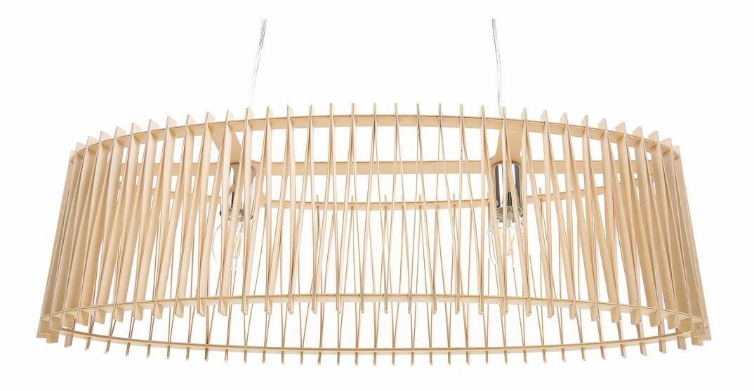 Függő lámpa CHERIA (világos fa)