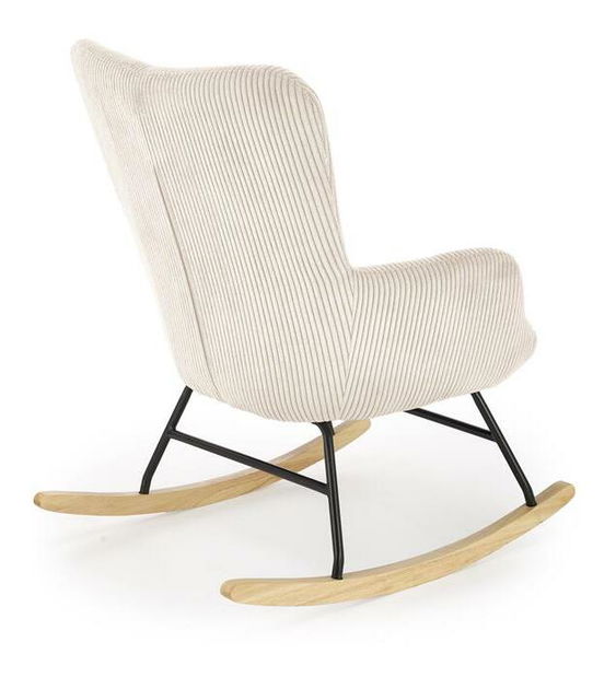 Fotelja za ljuljanje Belveder (krem)