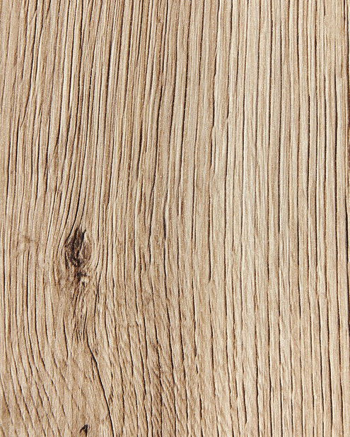 Nočný stolík SIHART (svetlé drevo + čierna)