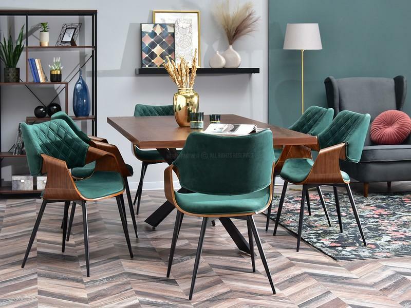 Szék Rolf K (zöld + fekete)