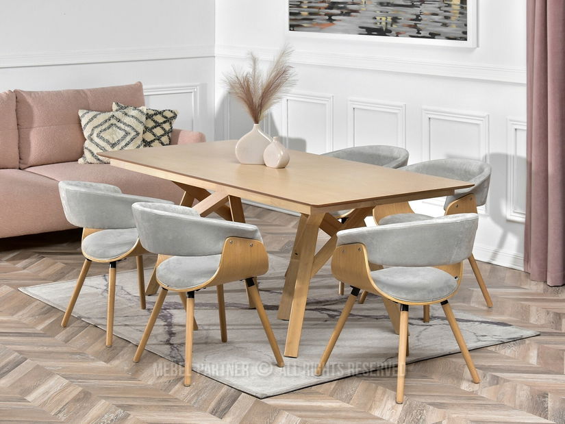 Stolica Enzo K (jasen + hrast)