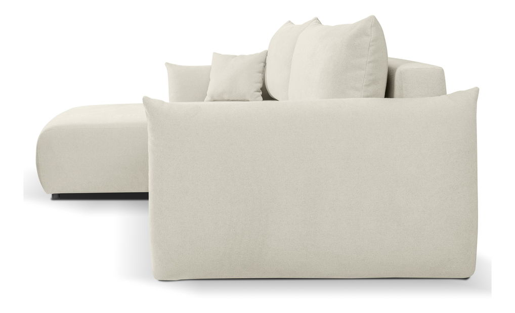 Sarok ülőgarnitúra Alondra (fehér) (B)