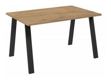 Masă de sufragerie Kermit 138x90 (stejar lancelot) (pentru 4 6 persoane)