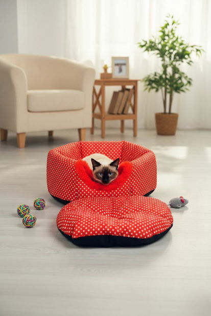 Peliešok pre mačky Bepa 2 (červená)