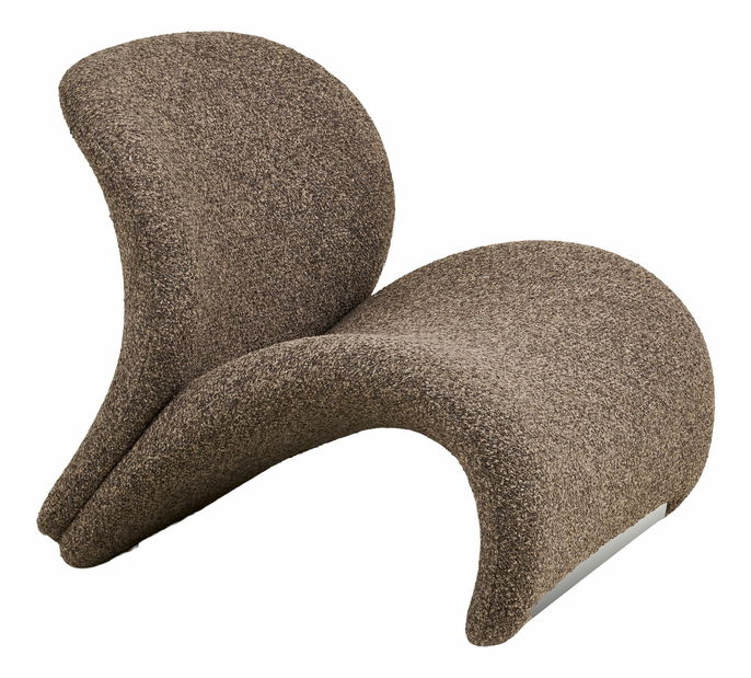 Kreslo Siselia (hnedá)