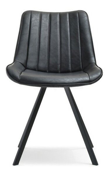 Stolička Brit (čierna)