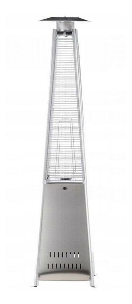 Încălzitor pe gaz Dantes (oțel inoxidabil)