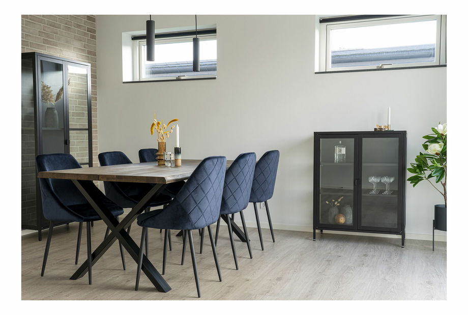 Závesné svietidlo Pindoria 4 (čierna)