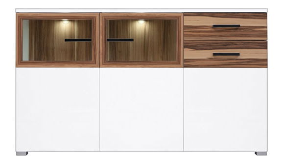 Vitrína BRW Dolomit KOM2W1D1S