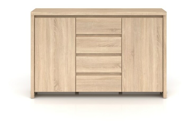 Komoda Kaspian KOM2D4S (Hrast sonoma) 