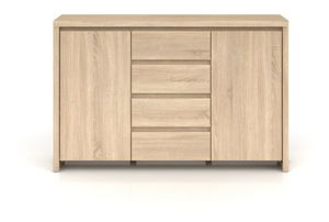 Komoda Kaspian KOM2D4S (Hrast sonoma) 
