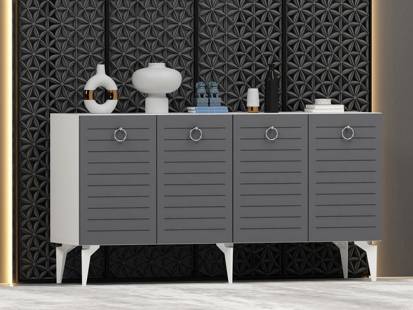 Skrinka Sulotu 1 (biela + antracit) 