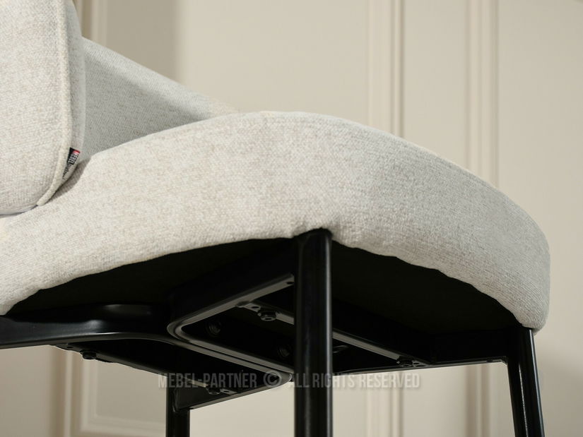 Scaun bar Ravelianto (bej + negru)