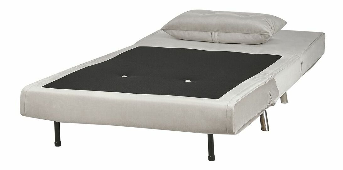 Széthúzható fotel Finnegan (szürke)