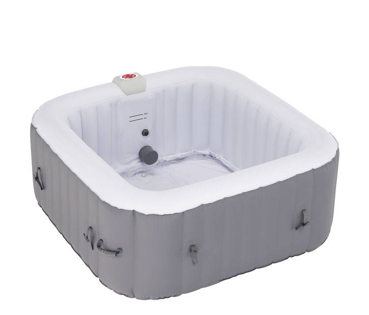 Nafukovacia vírivka (pre 2-4 osoby) Kantino (sivá + biela)