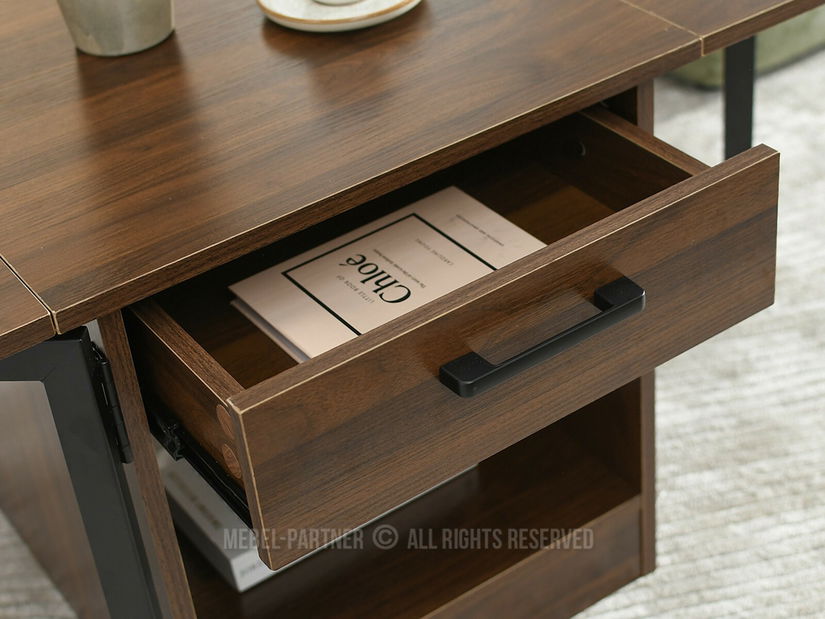 Konferenčný stolík Entrana (čierna)