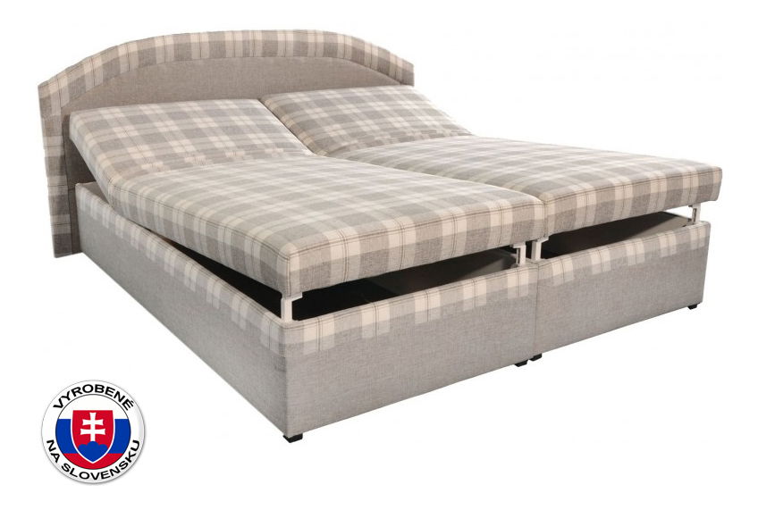 Bračni krevet 180 cm Luisa (s pjenastim madracem)