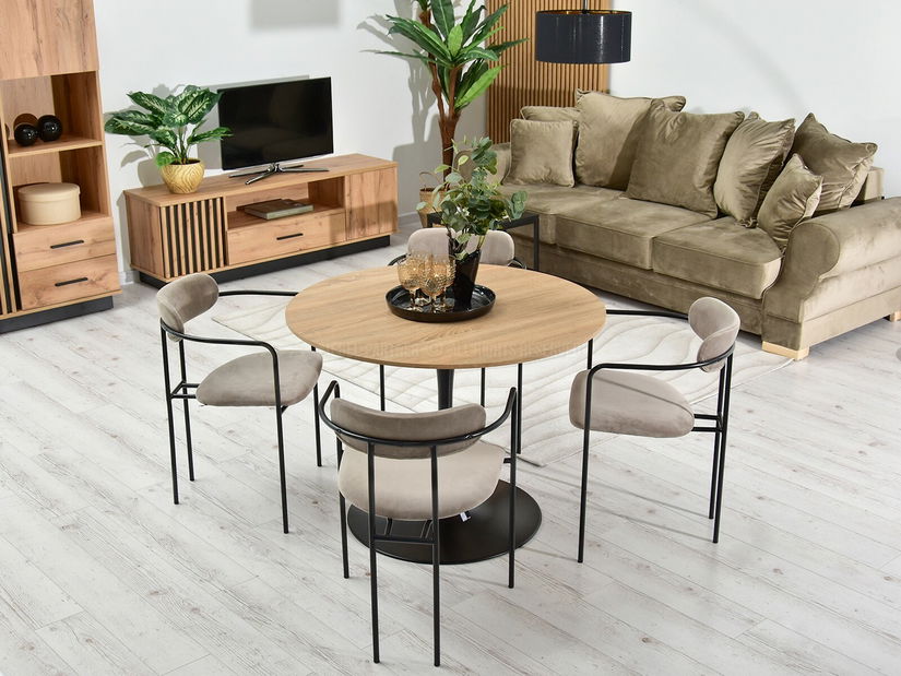 Szék Magnus (bézs + fekete)