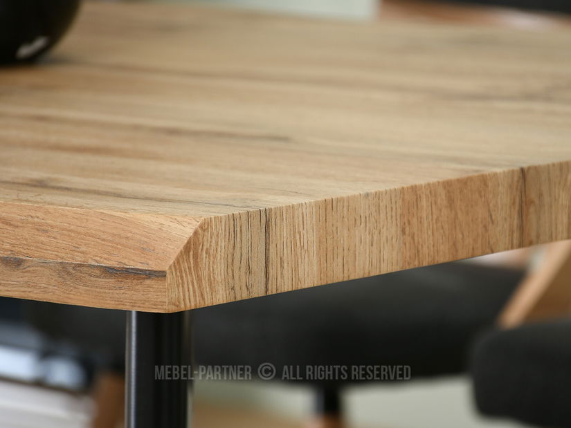 Étkezőasztal Maui (tölgy + fekete)