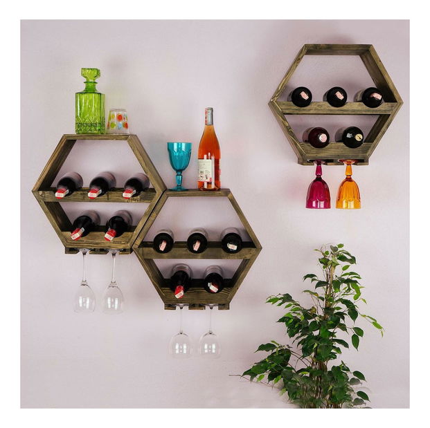 Kuhinjska polica Baboma 15 (hrast tamni)