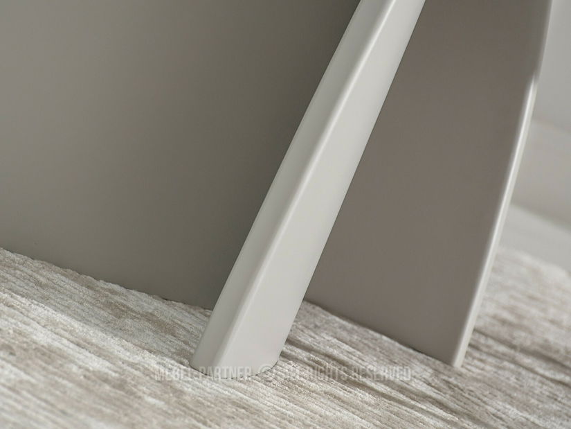 Masă sufragerie Gustado (gri) (pentru 4 persoane)