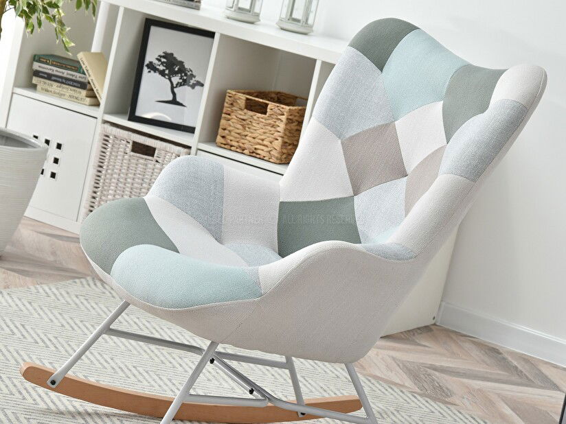Fotel Sibyla (patchwork + fekete bükk)
