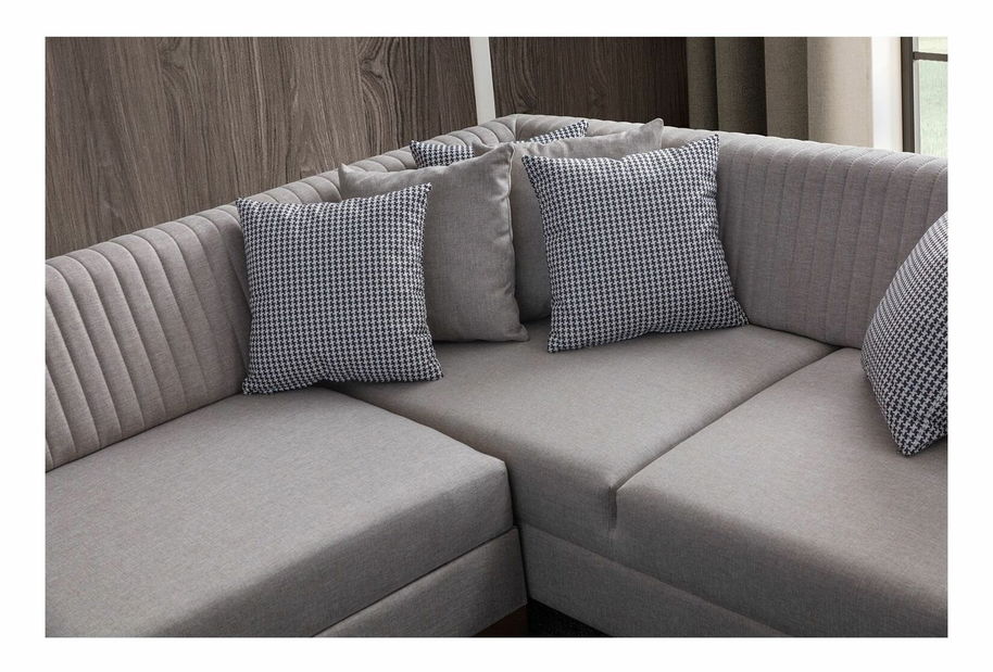 Rohová sedačka Westy (krémová) (L)