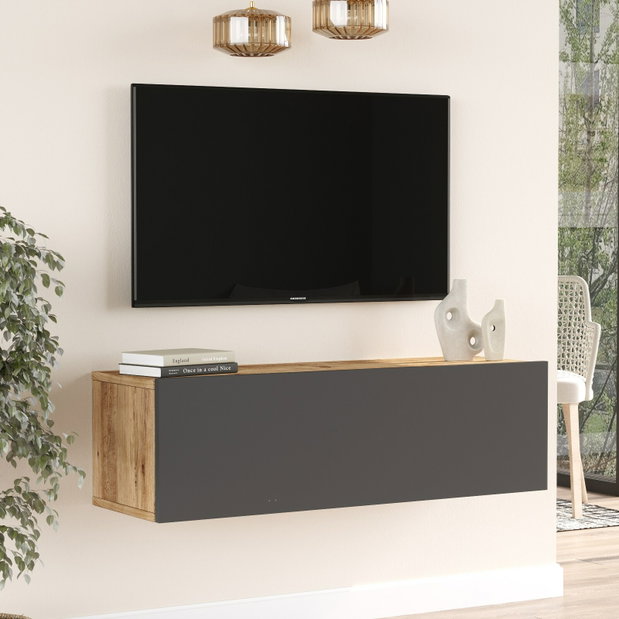 TV stolić/ormarić Freddie 12 (bor atlantic + atracit)
