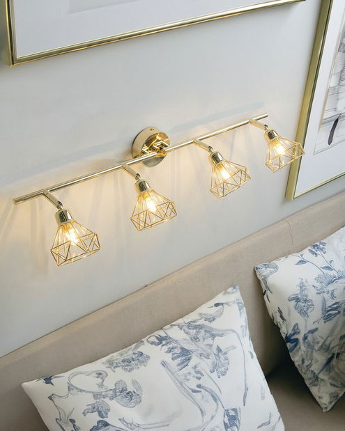 Stropné svietidlo Erick (zlatá)