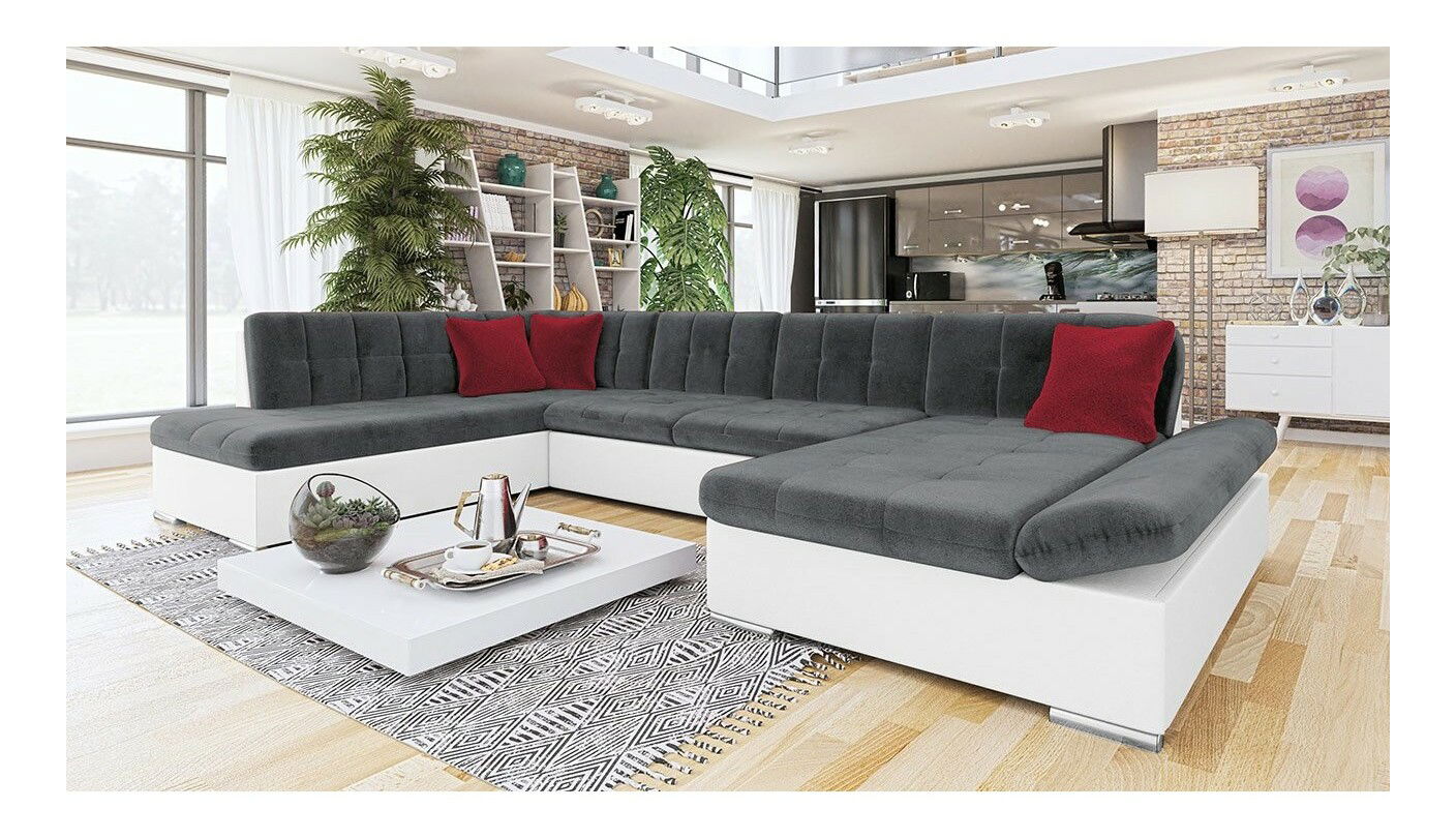 Sarokkanapé Calla (J) U (Puha 017 + Kronos 22 + Kronos 02)