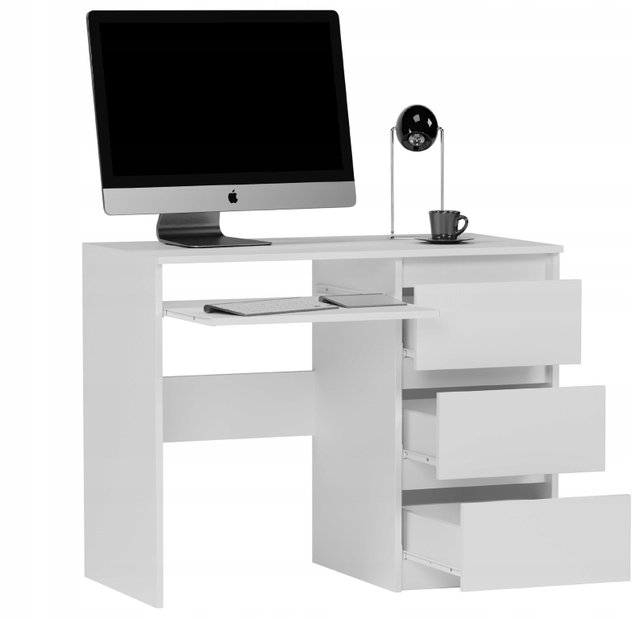 PC stolík Nubro (biela) (P)