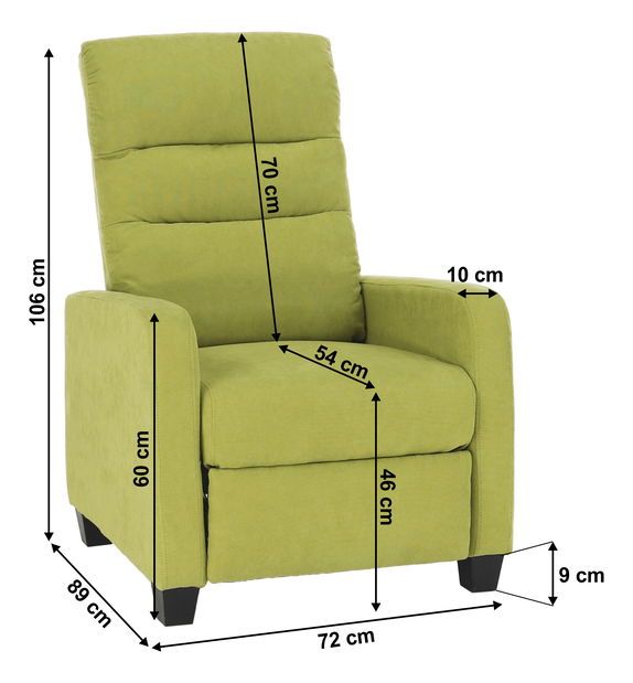 Pihentető fekvőszék- Kondela