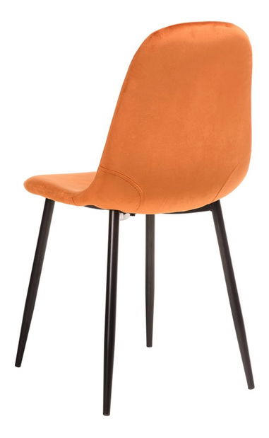 Jedálenská stolička Conna-392-ORA4 (oranžová)