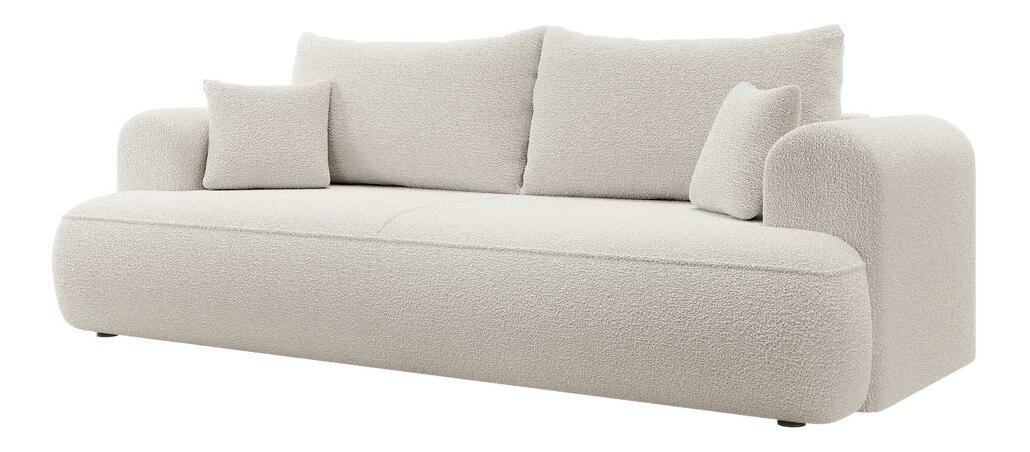 Pohovka trojsedačka Olivo S (krémová + čierna)