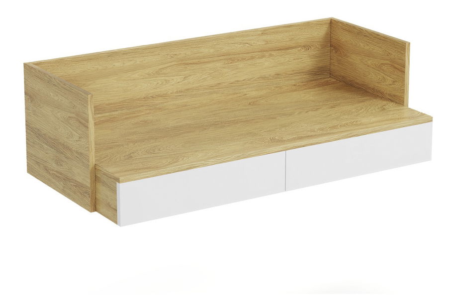 Masă PC Mozelle 2S (hikor + alb)