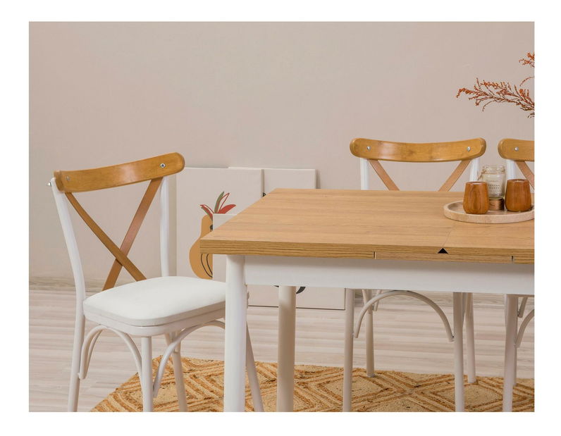 Étkező szett Duvasa 25 (fehér) (4 személy számára)