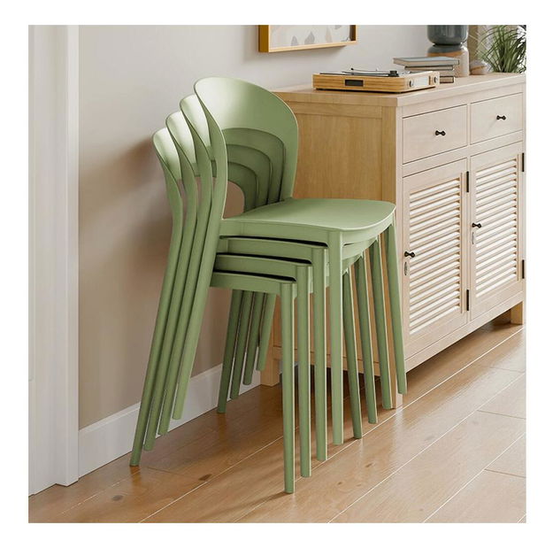 Scaun sufragerie Recibir (verde) 