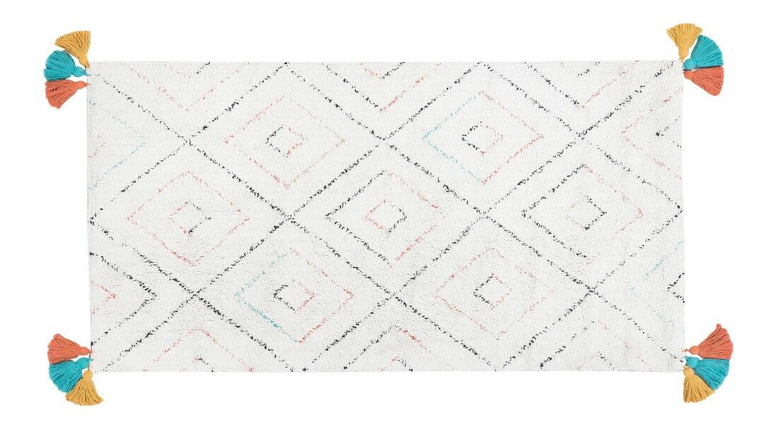 Koberec 150 cm Kavina (biela)