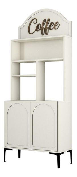 Măsuță de cafea Asir Lyna (crem + negru)