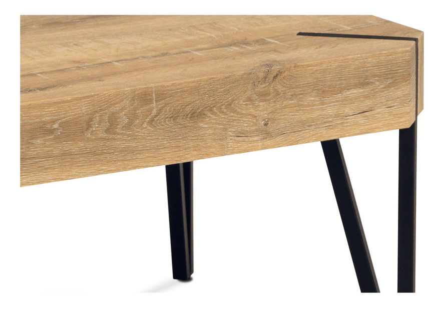 Stolić za kavu Anwen-241-OAK2 (hrast + crna)