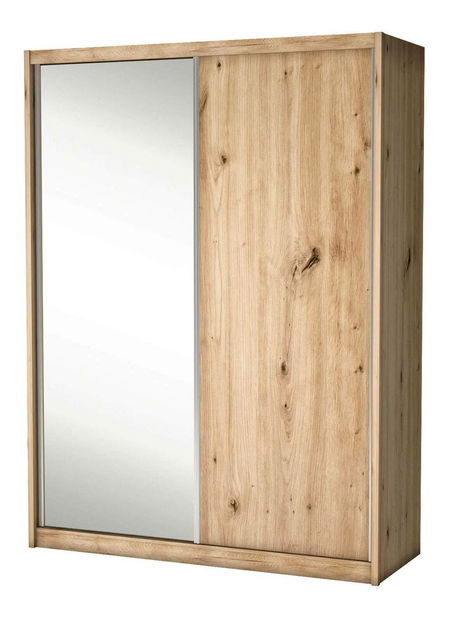 Šatníková skriňa Matej II (dub artisan) 