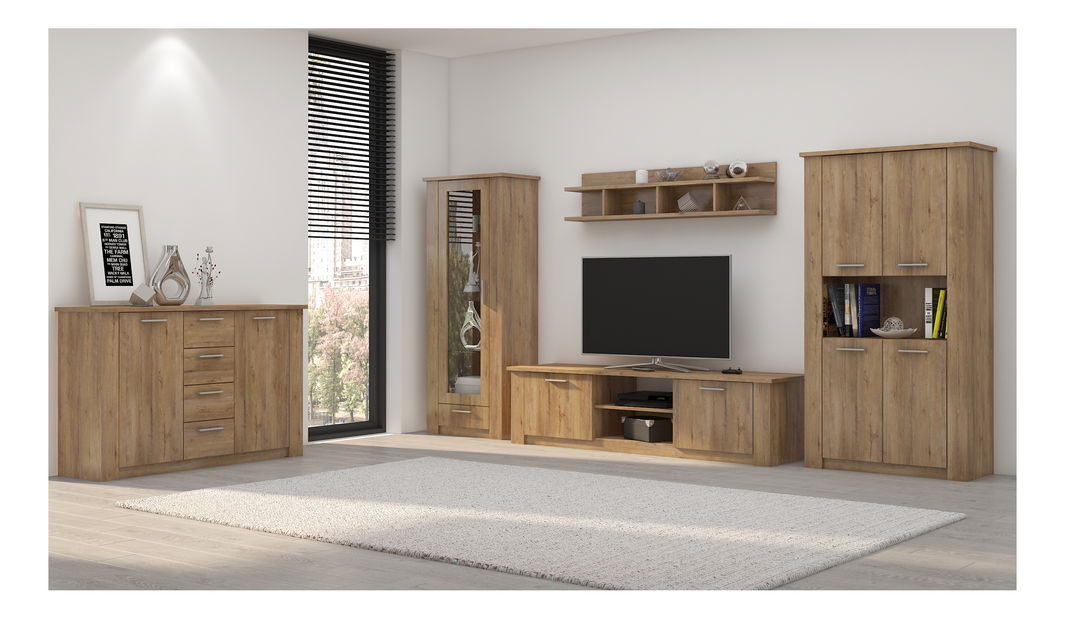 Mobilier camera de zi Calrin (stejar lancelot)