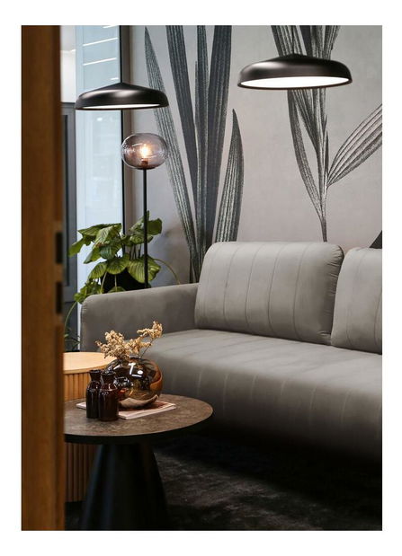 Háromszemélyes kanapé Newbie (szürke + fekete) 