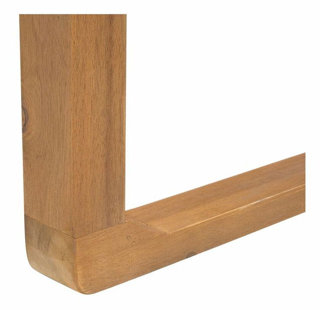 Masă de sufragerie Sasan (pentru 8 persoane) (maro)