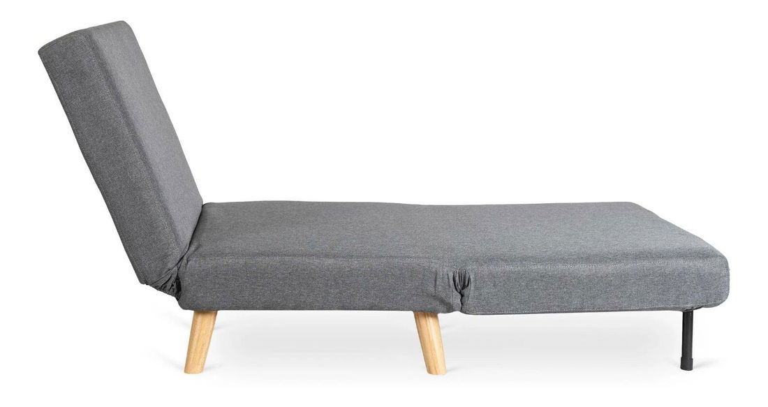 Fotoliu extensibil Motecacleta 2 (gri) 