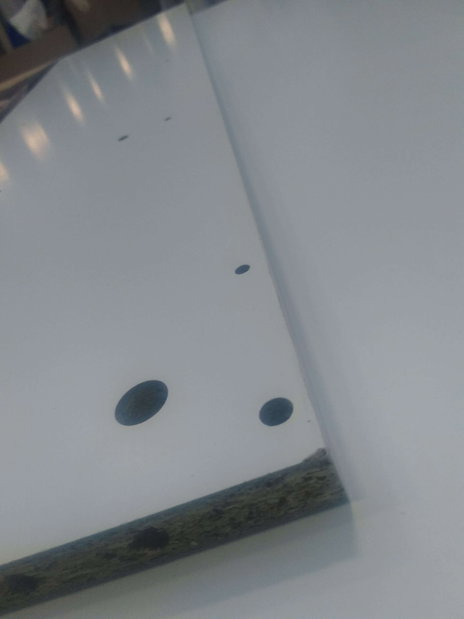 Barový stolík Matioso 1 (dub sonoma + biela) *bazár